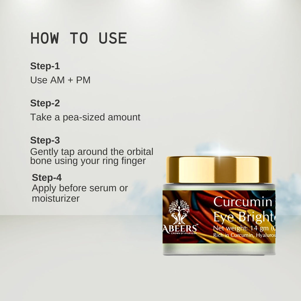 Abeers Curcumin Under Eye Brightening Gel