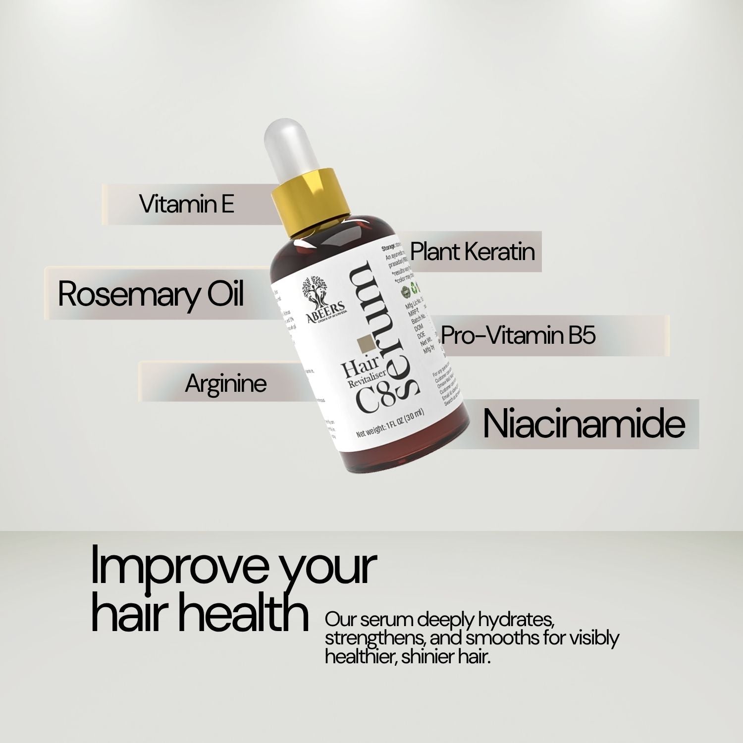 Abeers Hair Revitalizer C8 Serum