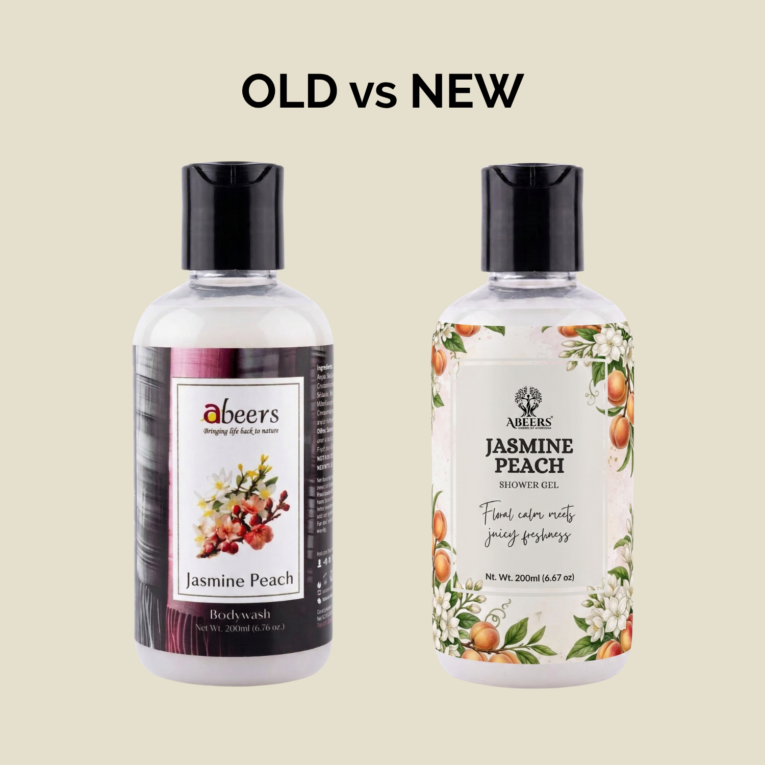 Jasmine Peach Body Wash