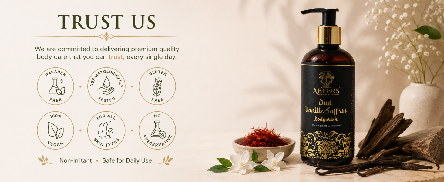 Oud Vanille Saffran Body Wash 300ml