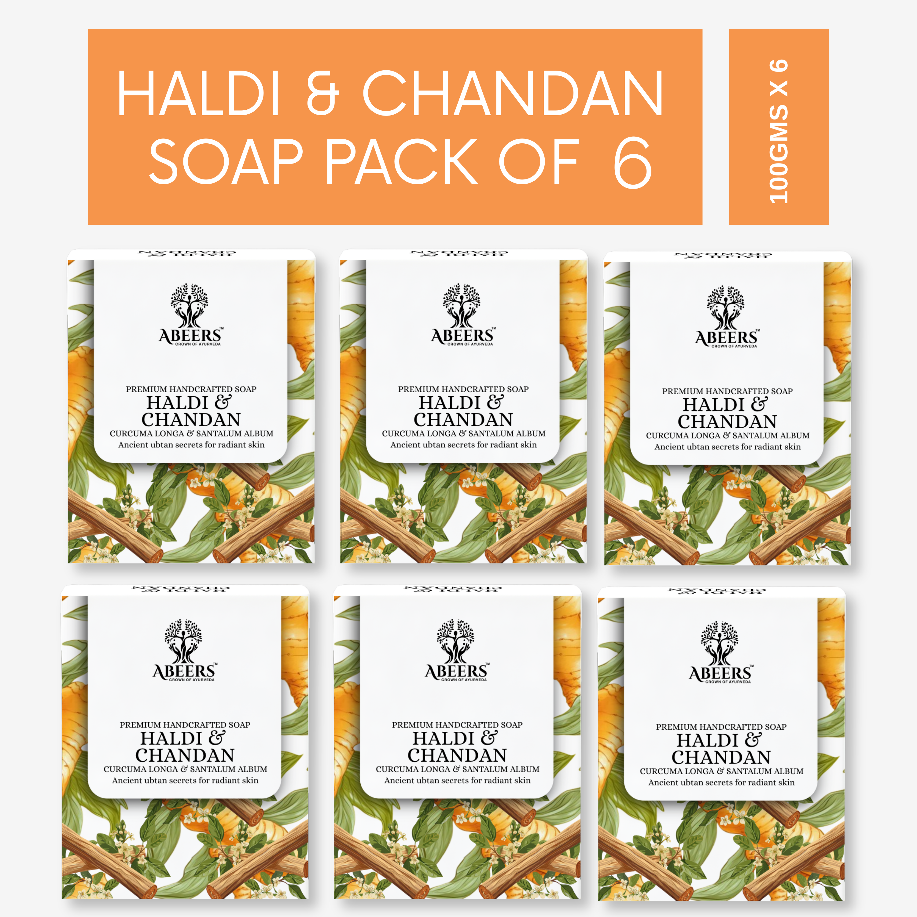 Handmade Haldi Chandan Soap