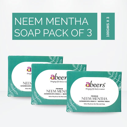 Abeers Neem & Mentha Soap (100g)