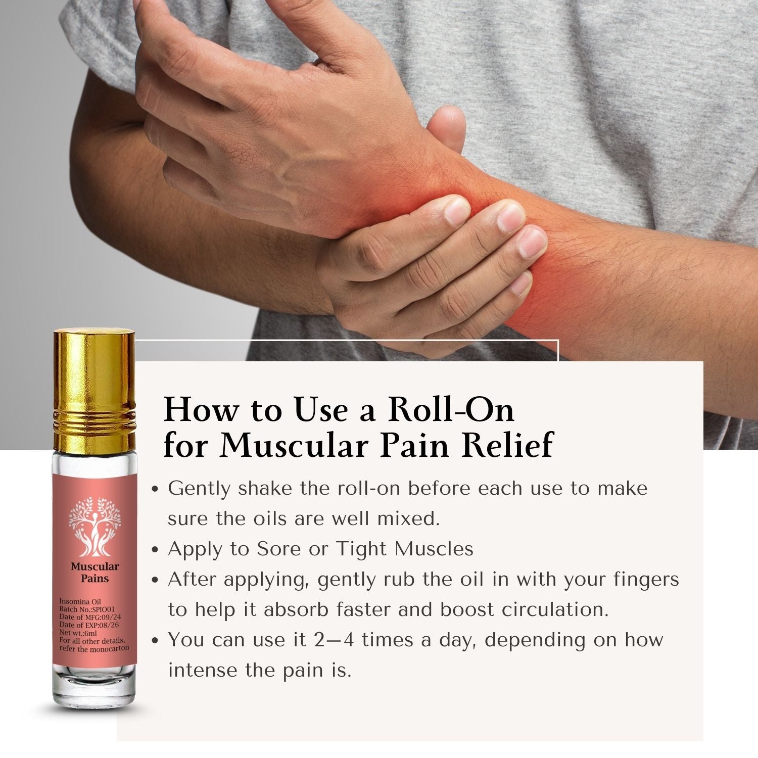 Sacred Plexus Energy Healing Oils 18ml (3 x 6ml)