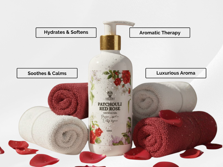 Patchouli Red Rose Shower Gel 300ml