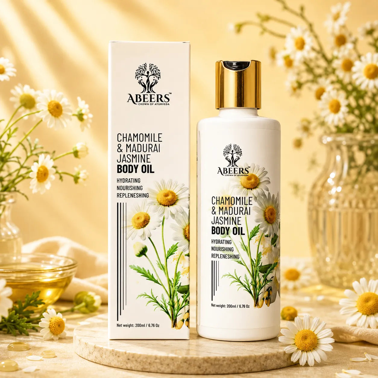 Chamomile & Jasmine Body Oil 200ml