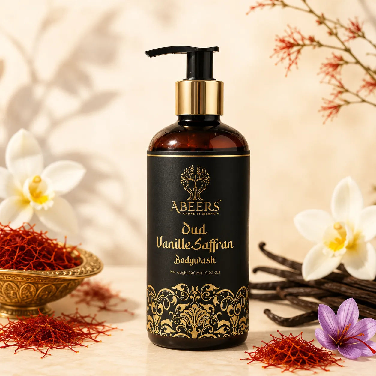 Oud Vanille Saffran Shower Gel 300ml