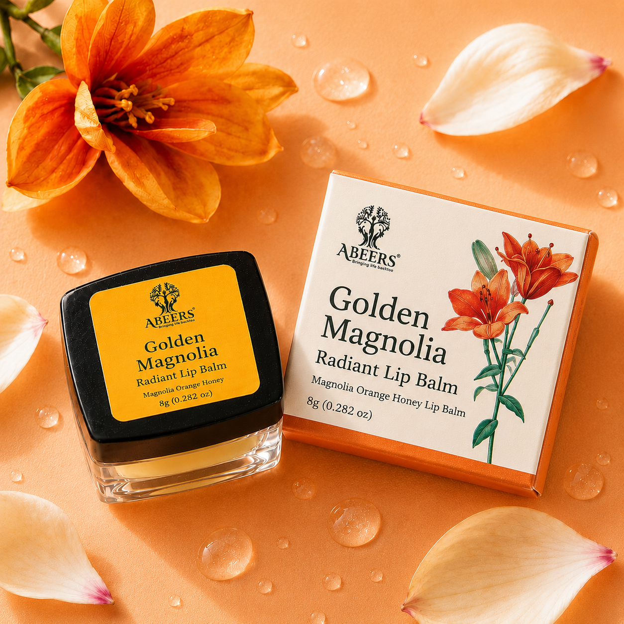 Golden Magnolia Lip Balm