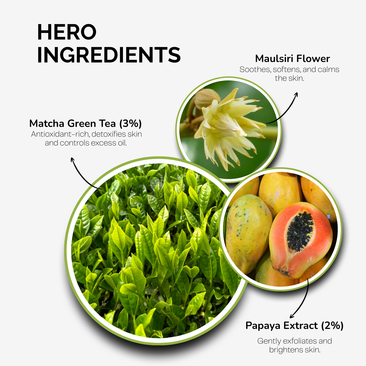 Matcha Blossom Face Wash 100ml