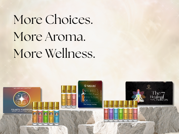 7 Chakras Healing Oil Set 42ml (7 x 6ml)