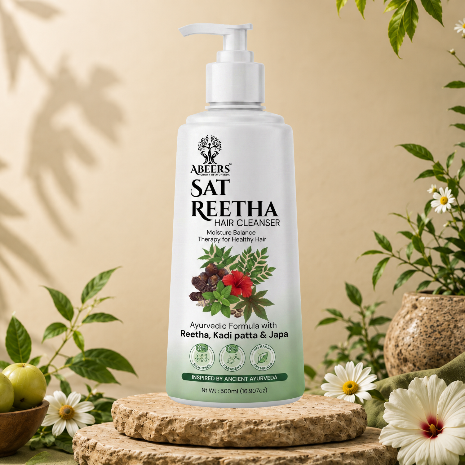 Sat Reetha Hair Cleanser – 500ml