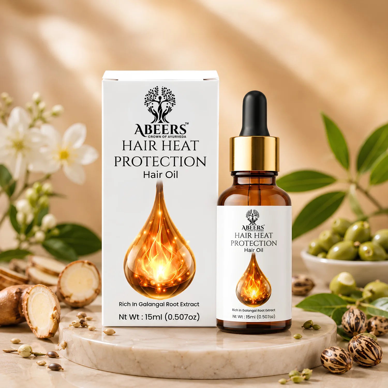 Hair Heat Protection Oil