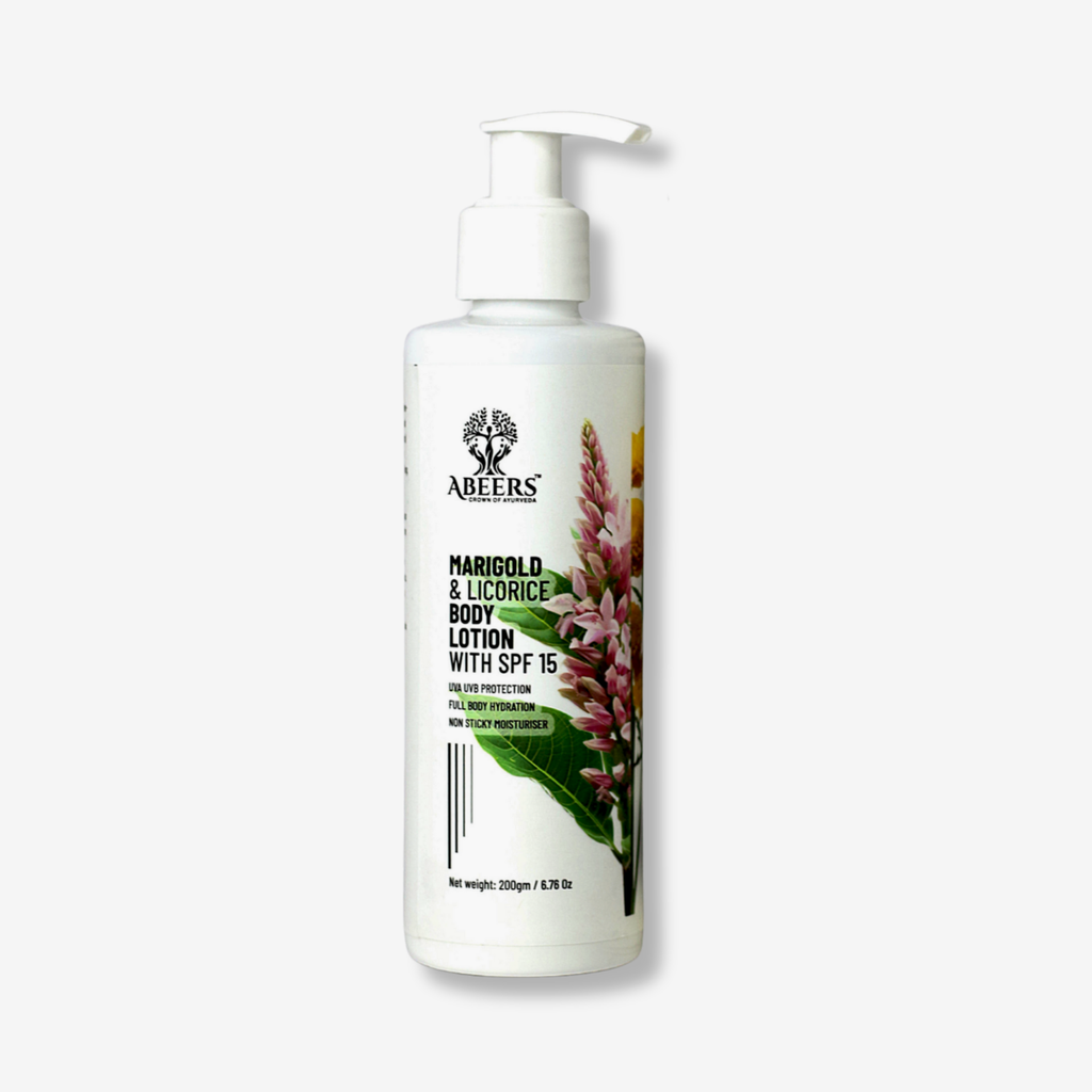 Marigold & Licorice Body Lotion SPF 15