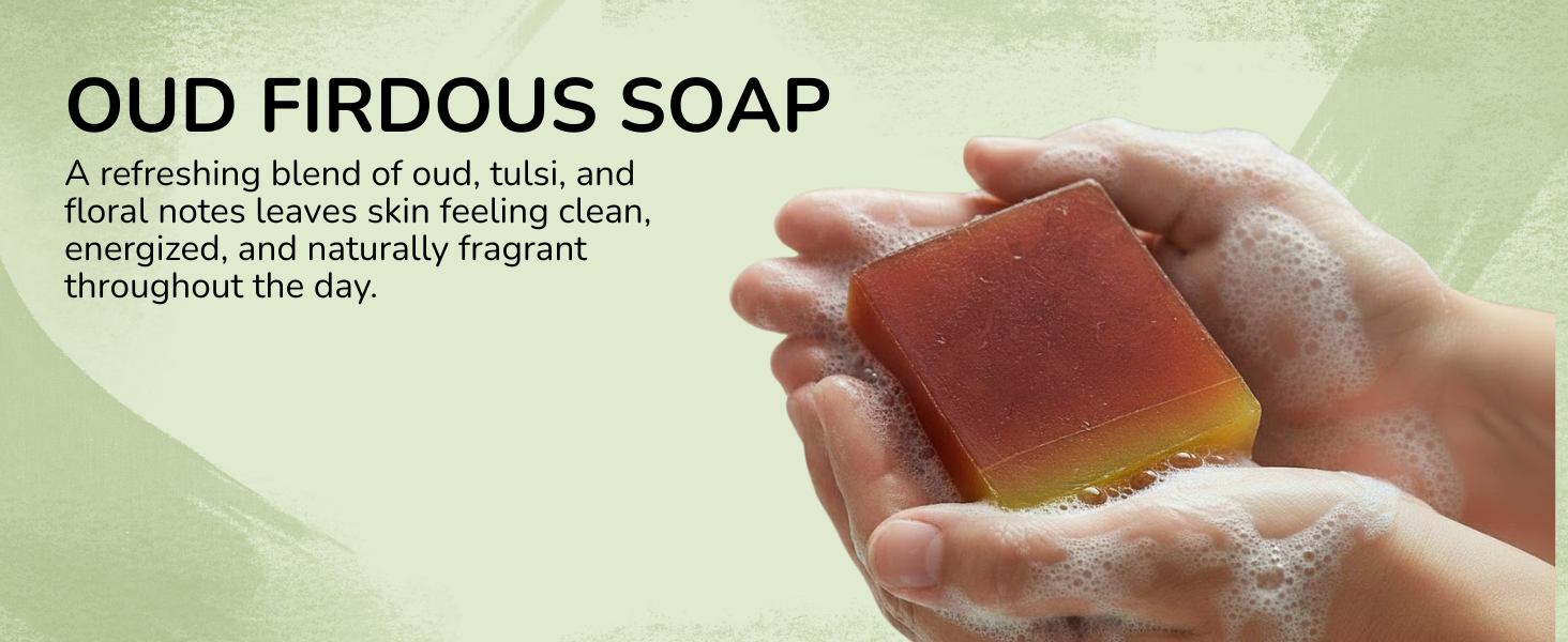 Oud Firdos Handmade Soap (125g)