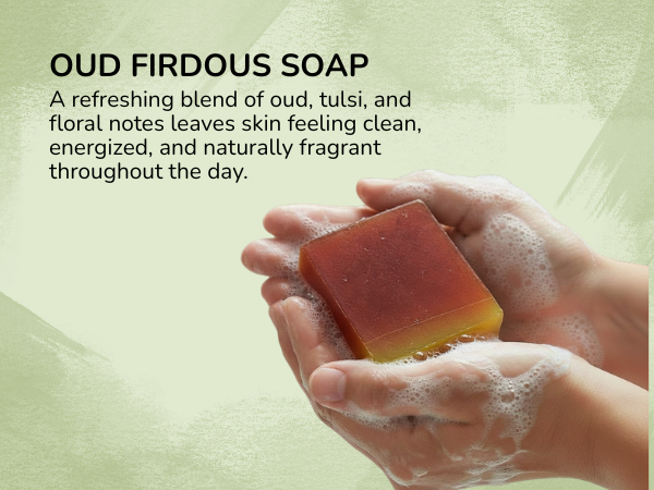 Oud Firdos Handmade Soap (125g)