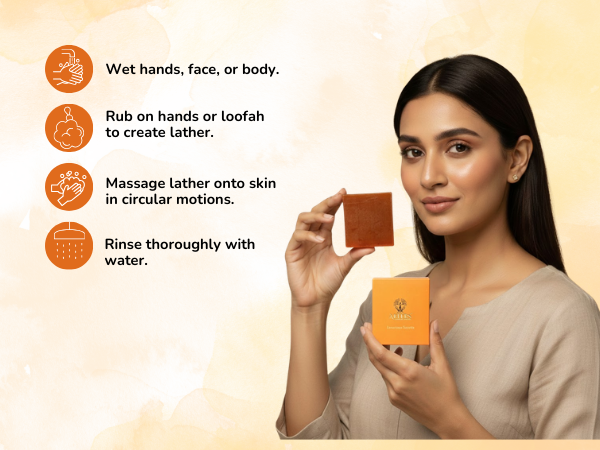Oud Kesar Kewda Handmade Soap (125g)