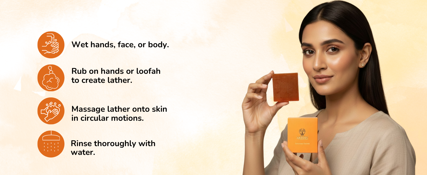 Oud Kesar Kewda Handmade Soap (125g)